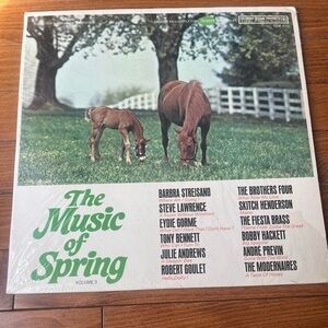 Vintage The Music of Spring Vinyl Record